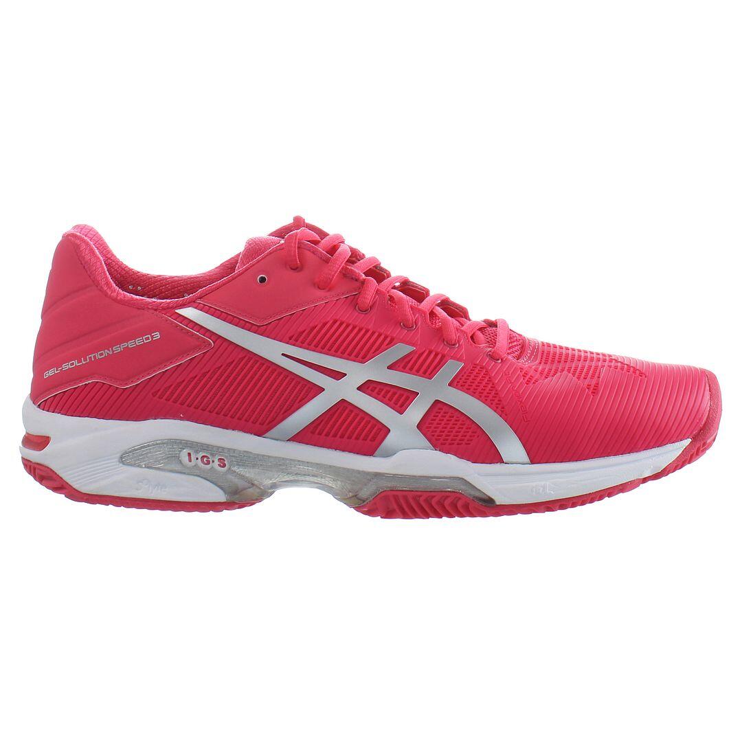 ASICS Asics Gel-Solution Speed 3 Clay Womens Pink Padel Shoes
