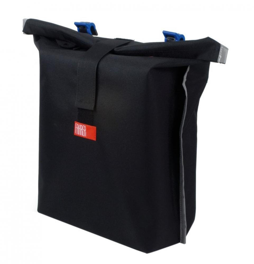 Fahrer Gepäckträgertasche Konsum schwarz 2/2