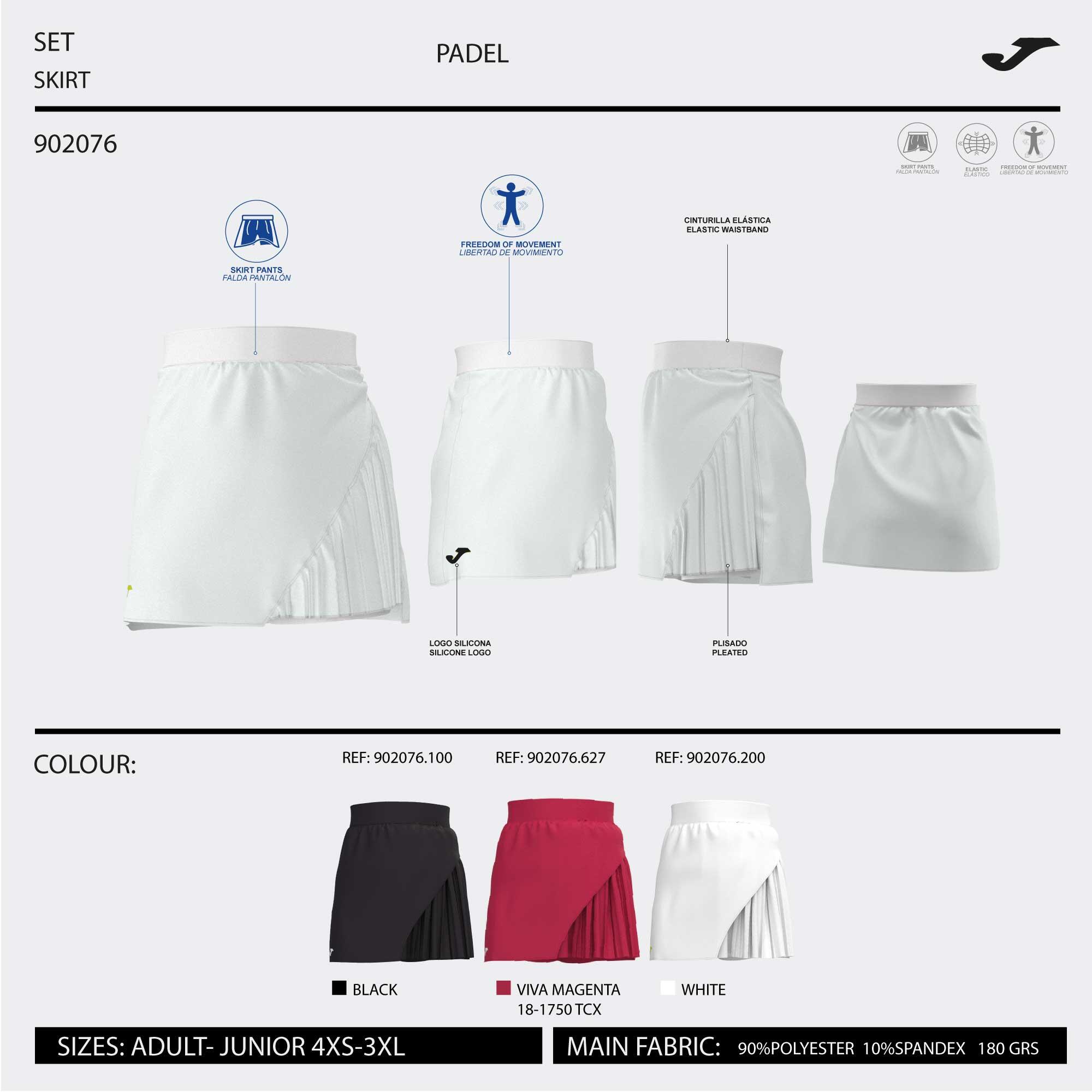 Women's short skort Joma 5/5
