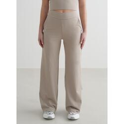 Pantalon de yoga pour femmes Petite jambe large Noir