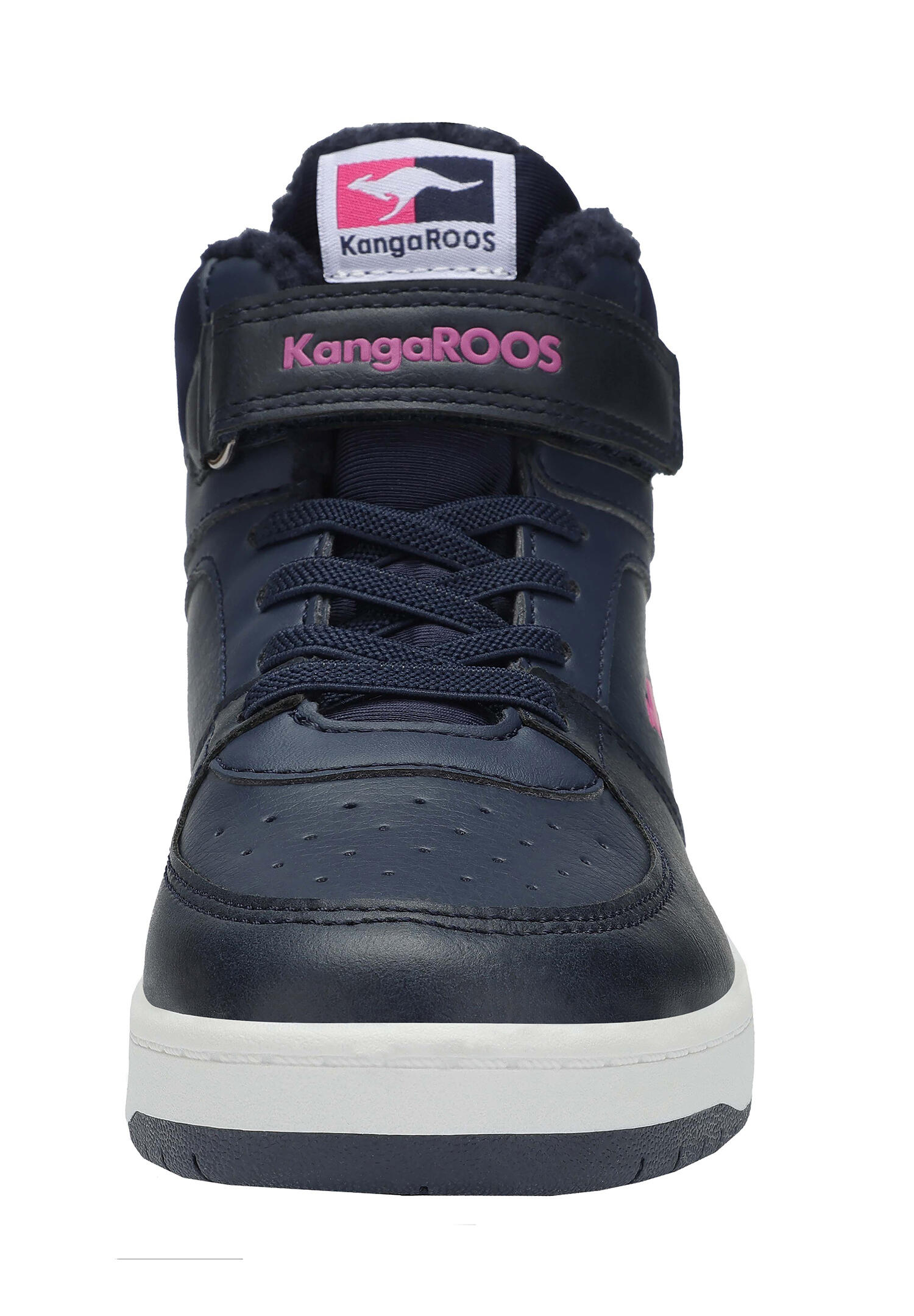 KangaROOS K-CP Bound Mid EV High-Top Kinder Unisex Sneaker Warmfutter blau 4/7