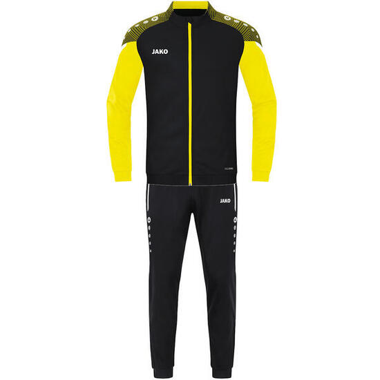 Jako Performance Survêtement Polyester Hommes - Noir / Jaune Pâle