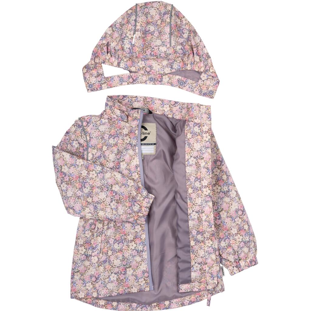 Casaco infantil impermeável, corta-vento, respirável Summerjacke AOP Kelp 3/5