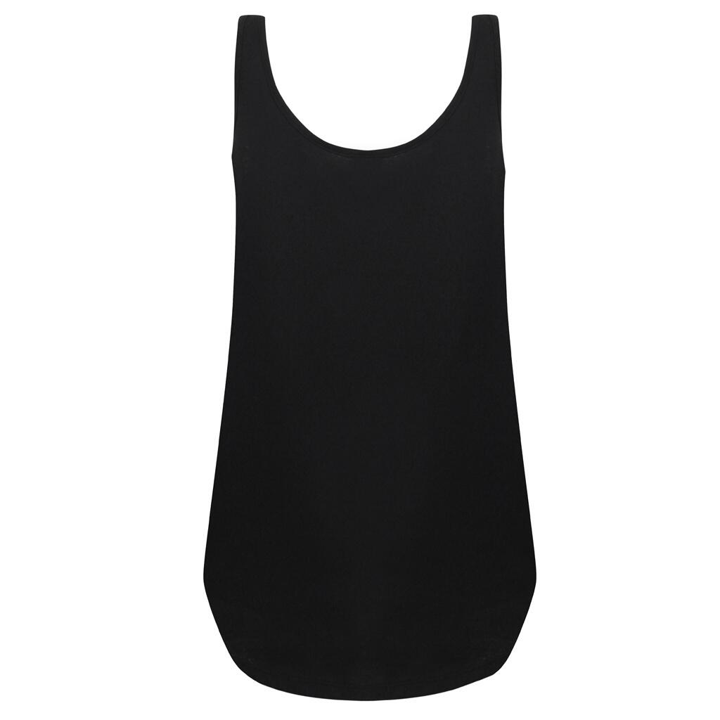 Slounge Canotta Donna Skinni Fit Nero 3/3