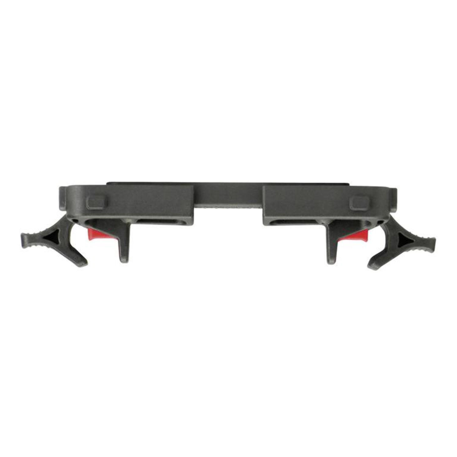 KlickFix Zubehörhalter UNIKLIP 2 schwarz für Gepäckträgermontage Größe 3,7x22... 2/5