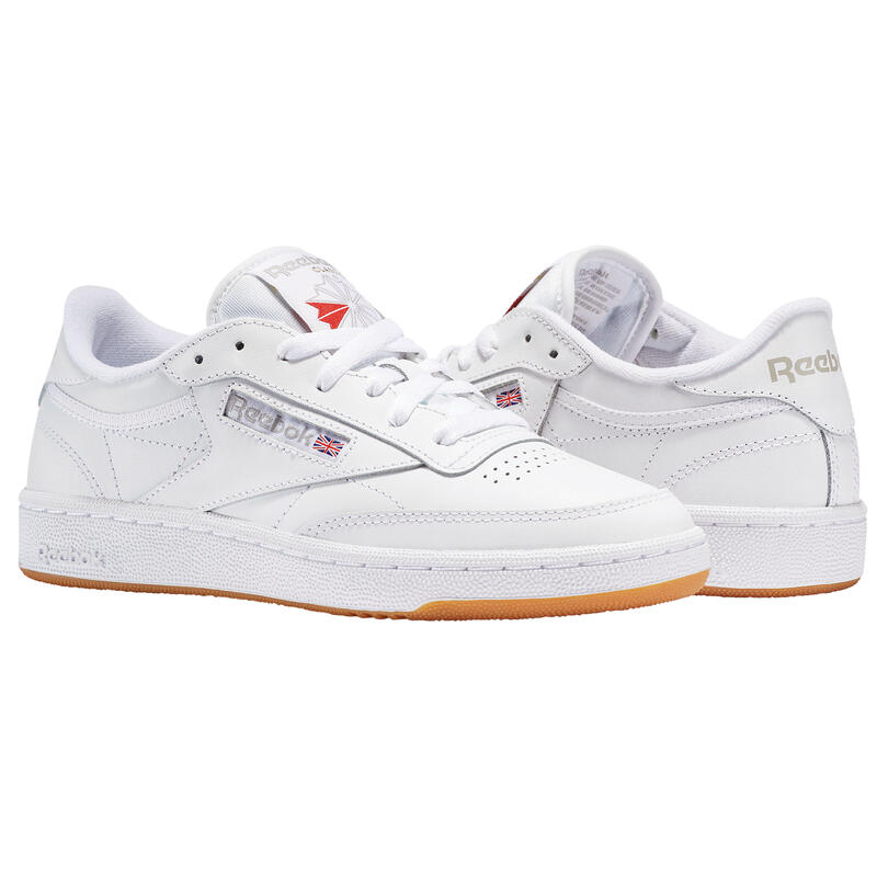 Pantofi Reebok Club C 85 albi pentru femei