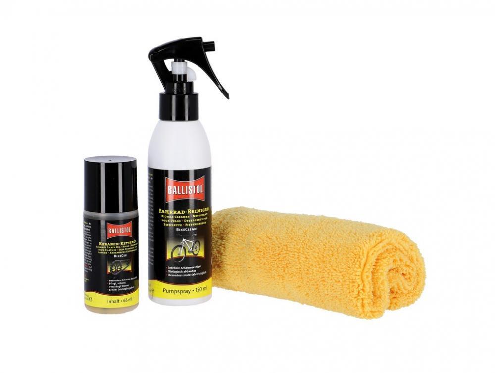 Set d'entretien vélo Ballistol avec chiffon 2/2