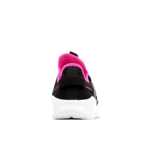 Buty do chodzenia dla dzieci Skechers Street Squad Blackhot Pink 3/4
