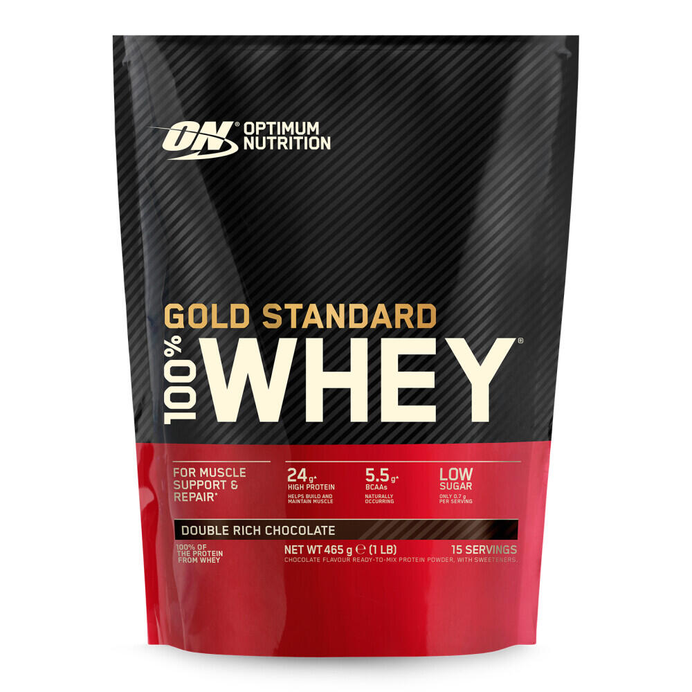 Optimum Nutrition - Whey Isolate - Gold Standard 100% Whey - Double Chocolat - Whey Protéine - 460 G - Decathlon