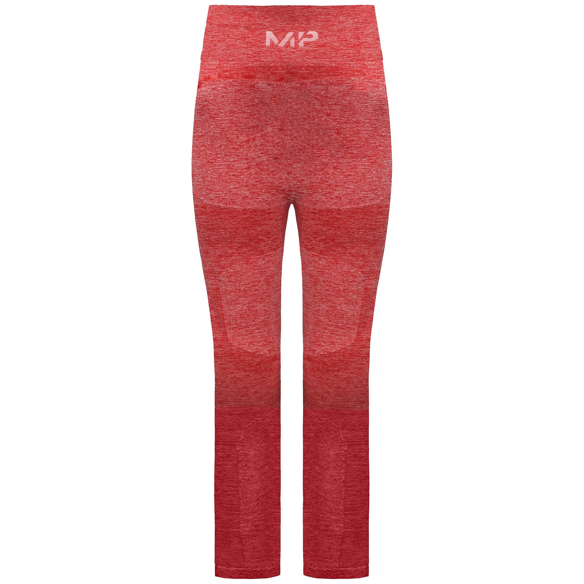 MYPROTEIN MyProtein Curve High Waisted Womens Red Leggings