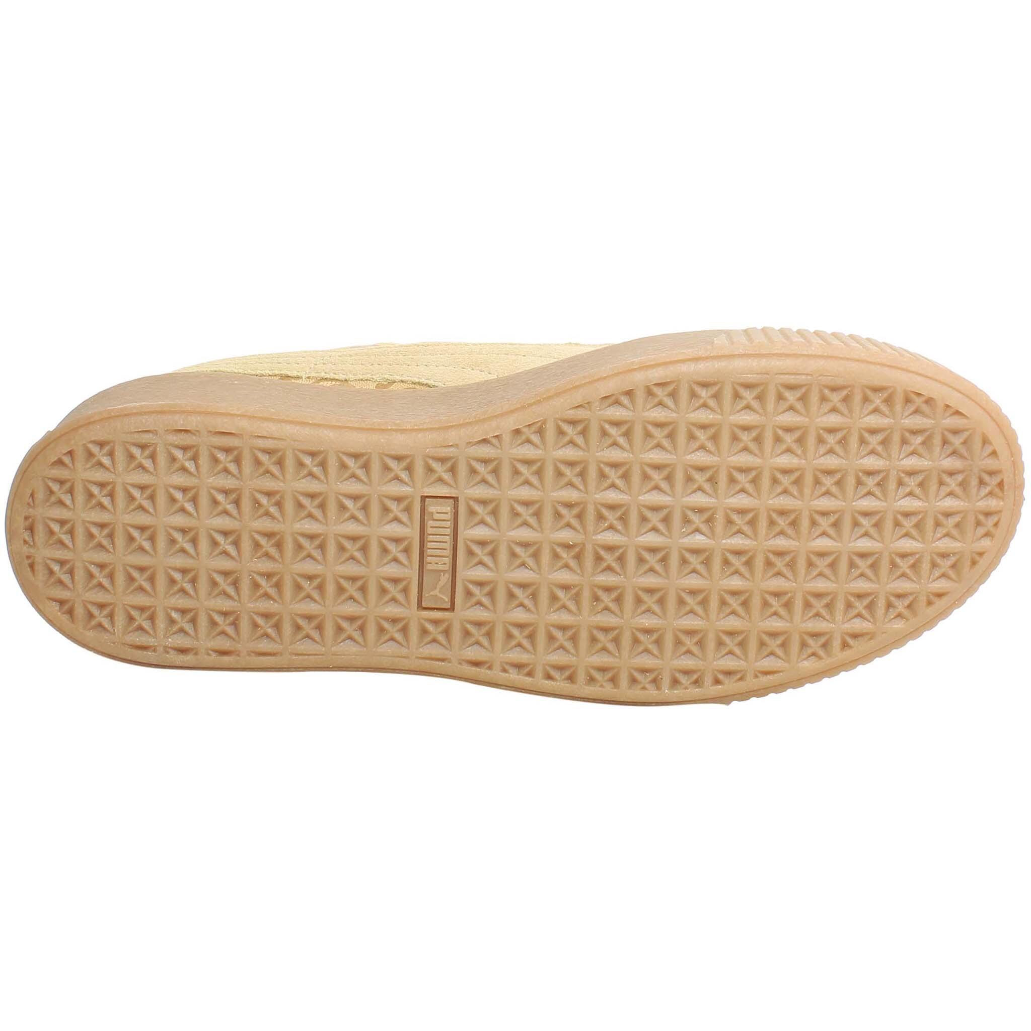 Puma Basket Leopard Womens Brown Platform Trainers 2/5