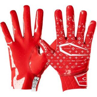 CUTTERS Guanti Rev Pro 5.0 Solid Receiver Per Football - Massima Presa C-TACK, Traspiranti, Unisex
