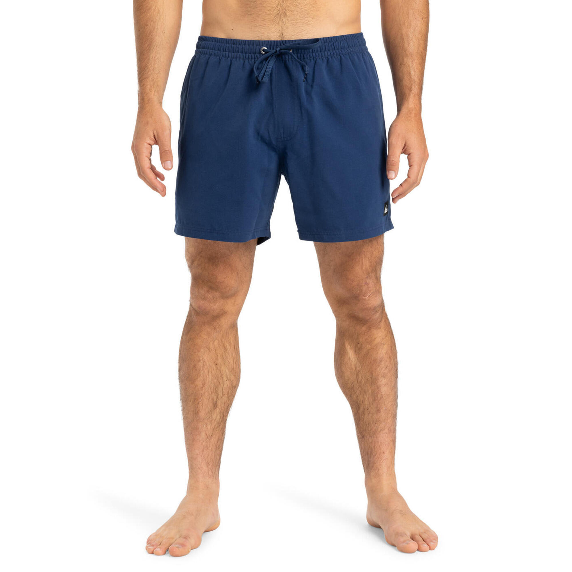 Quiksilver - Short De Bain Everyday Solid Volley 15" Bleu Homme - Boardshort - Bleu - M - Decathlon