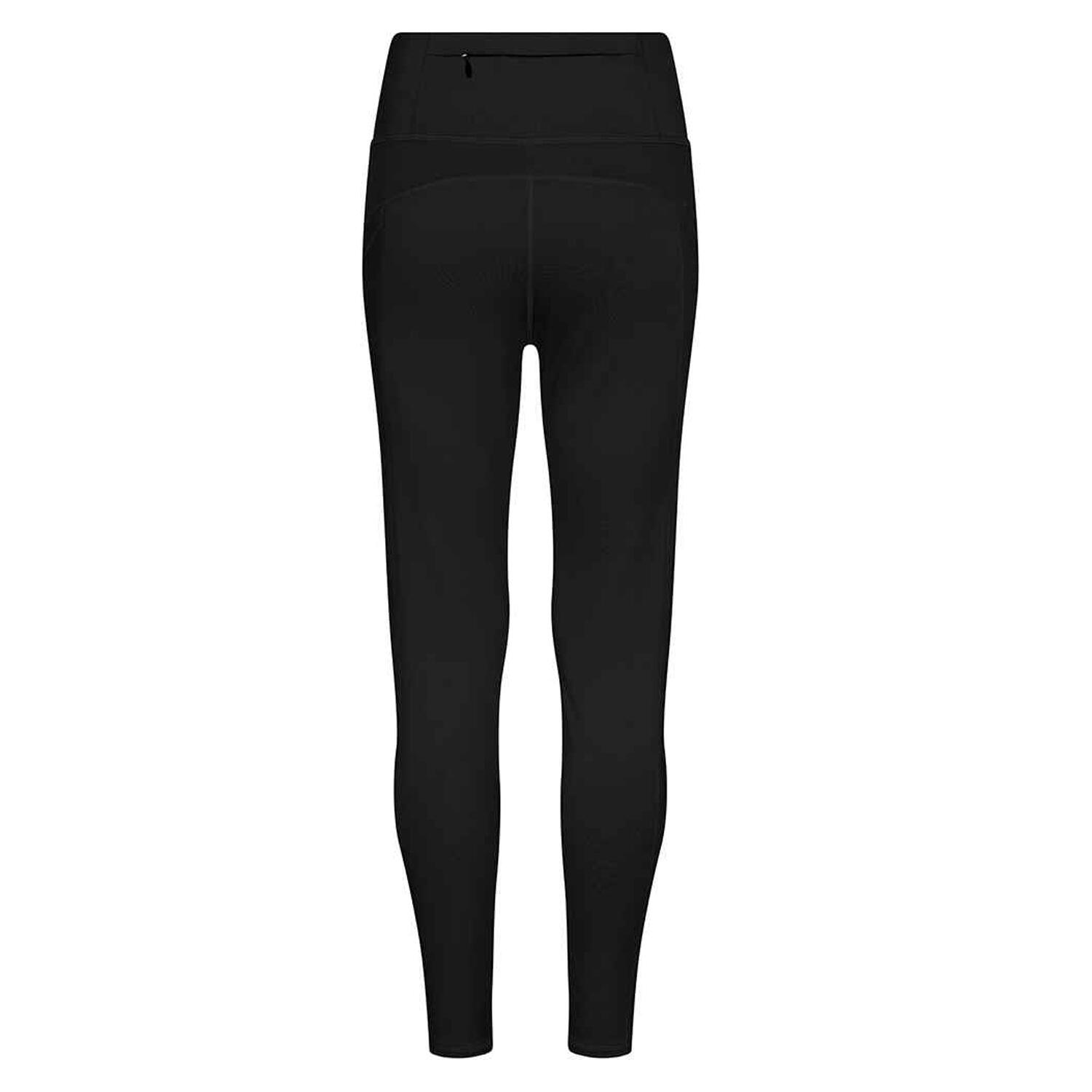 Leggings für Damen Pechschwarz 3/3