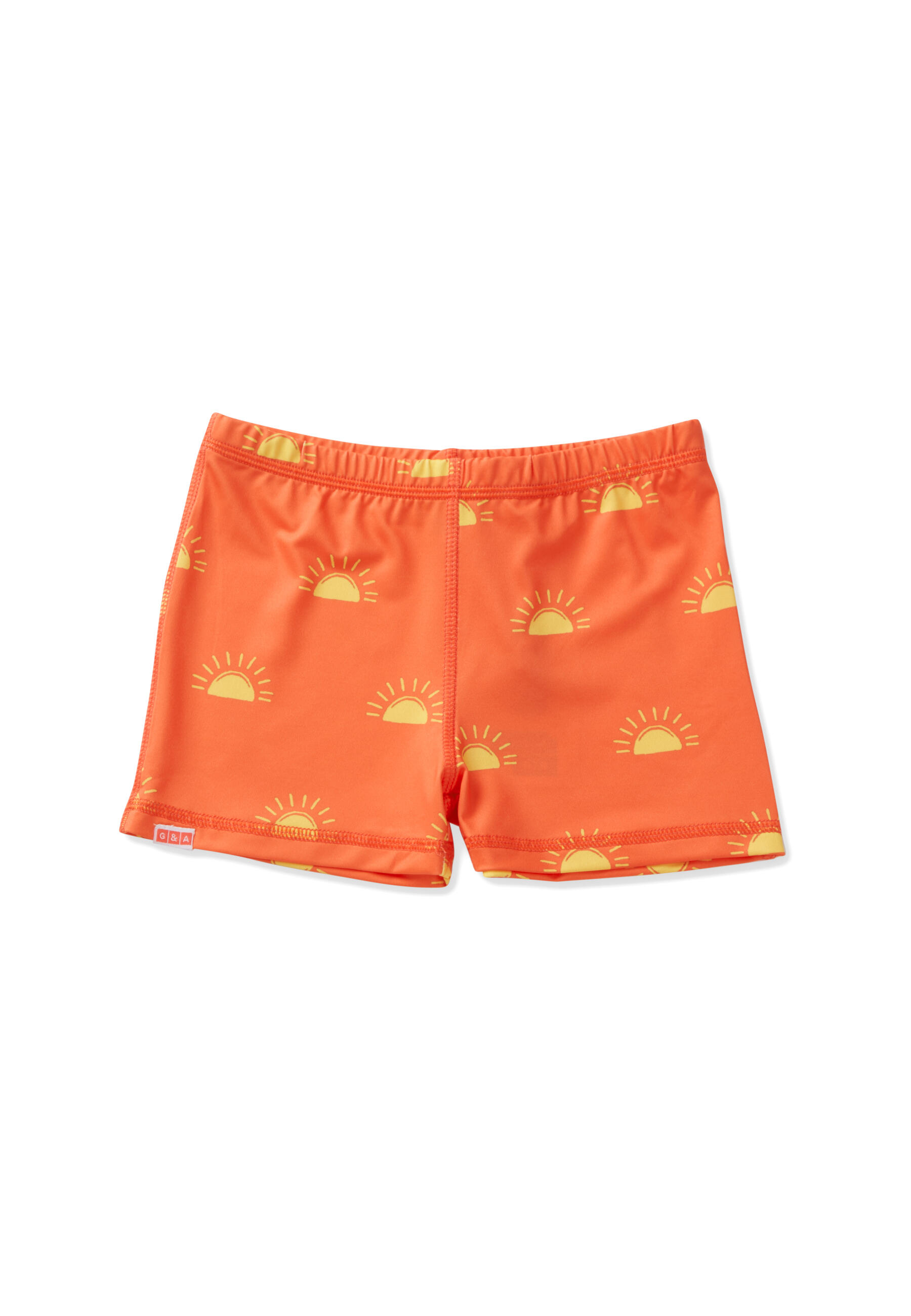 Sun Print Kids Shortie Swim Shorts 1/2