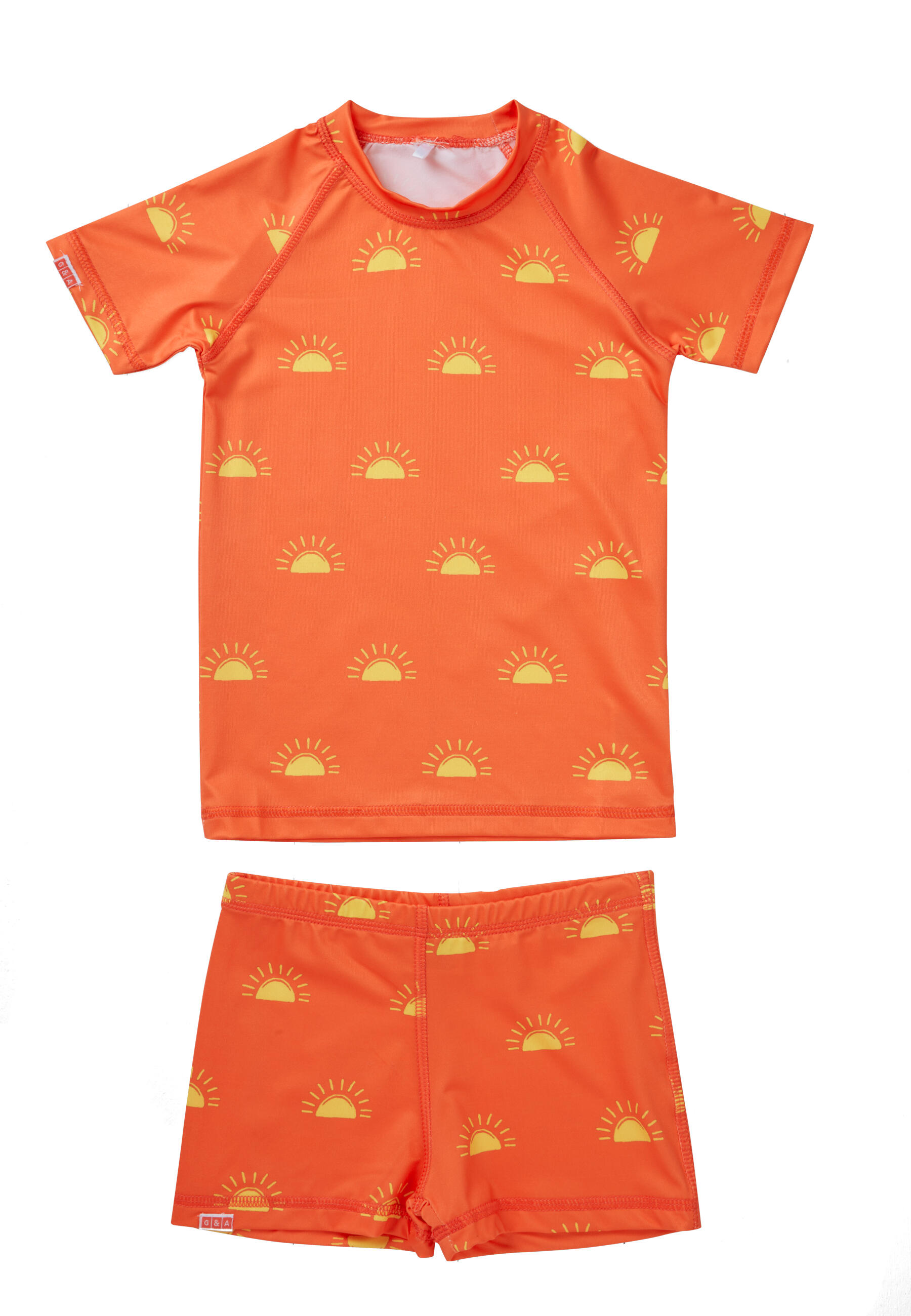 Sun Print Kids Shortie Swim Shorts 2/2
