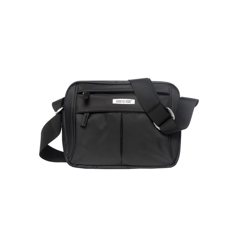 Geanta umar / crossbody Ego, Lamonza, 22x17x6 cm, 300 gr, gri inchis