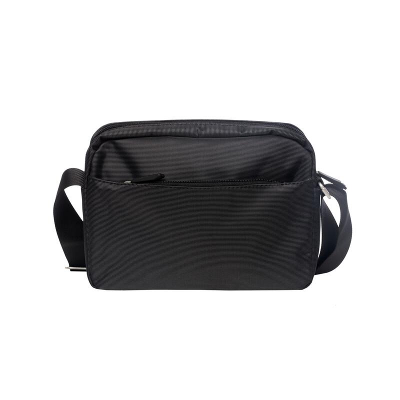 Geanta umar / crossbody Ego, Lamonza, 22x17x6 cm, 300 gr, gri inchis