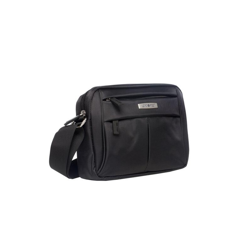 Geanta umar / crossbody Ego, Lamonza, 22x17x6 cm, 300 gr, gri inchis