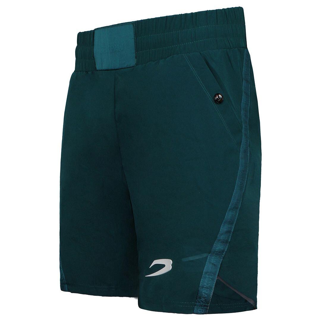 BoxRaw 2in1 Pep Mens Green/White Shorts 2/3