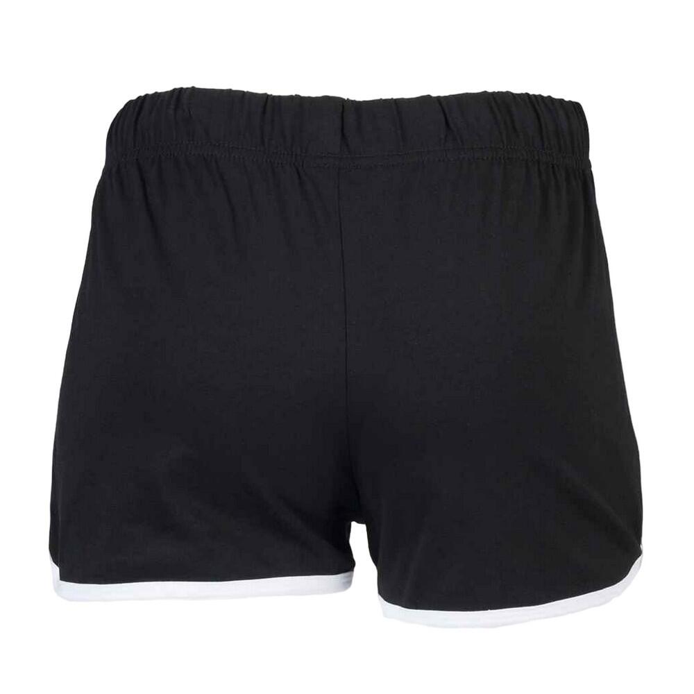Short Rétro Femme (Noir / Blanc) 2/3