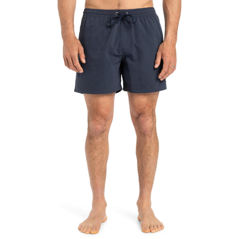 Szorty kąpielowe dla Mężczyzn EVERYDAY SOLID VOLLEY 15" Czarny