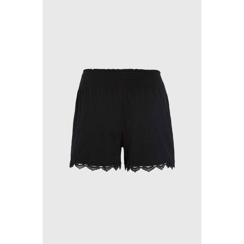 Pantaloni scurti Essentials Ava Smocked Shorts femei