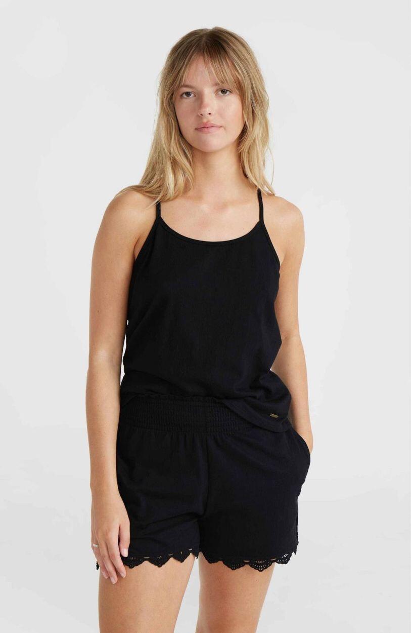 O'NEILL O'neill Shorts ESSENTIALS AVA SMOCKED SHORTS  Femmes Black Out 3/7