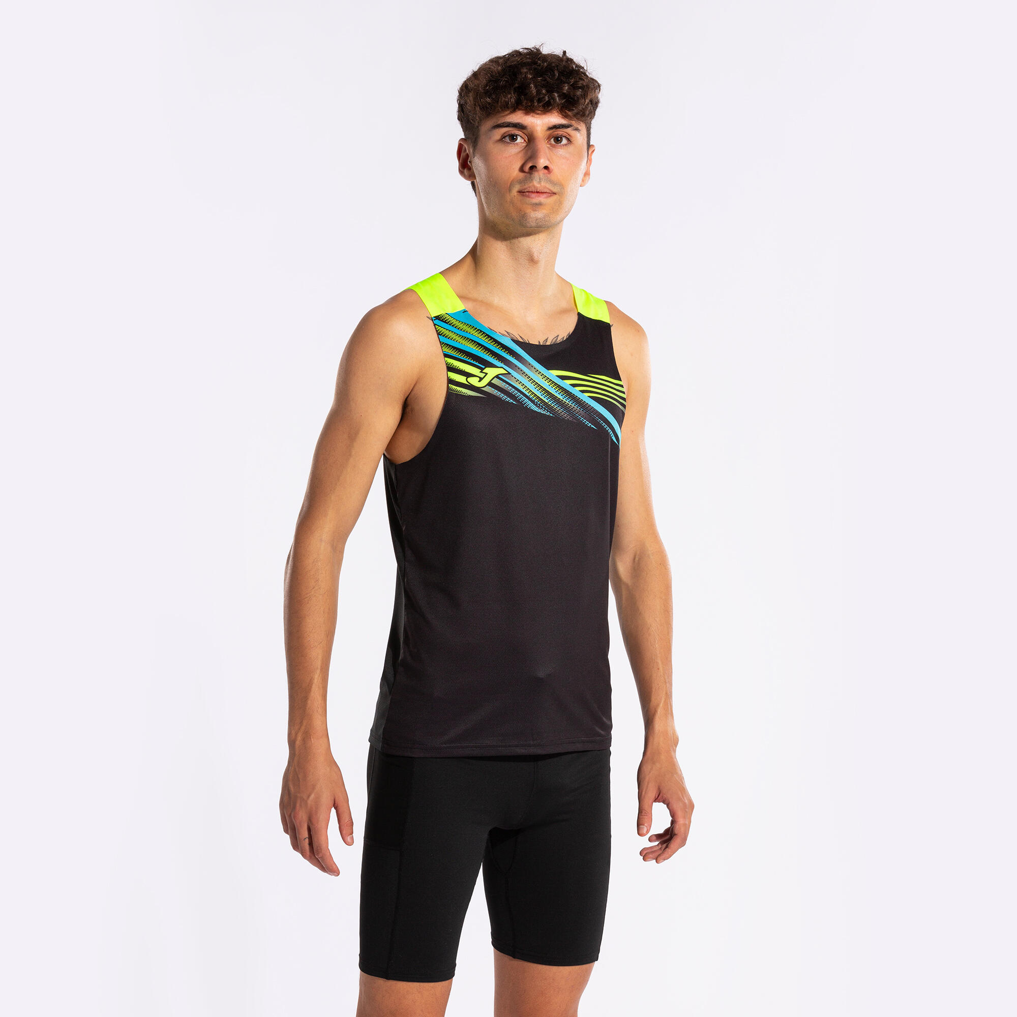 Débardeur Sans Manches Running Homme Joma Elite X Noir 3/6