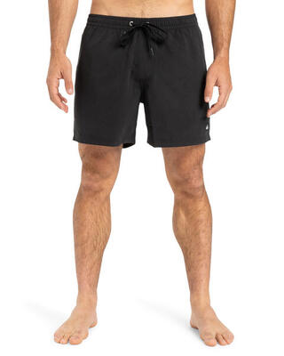 Zwembroek everyday solid volley 15" schwarz heren