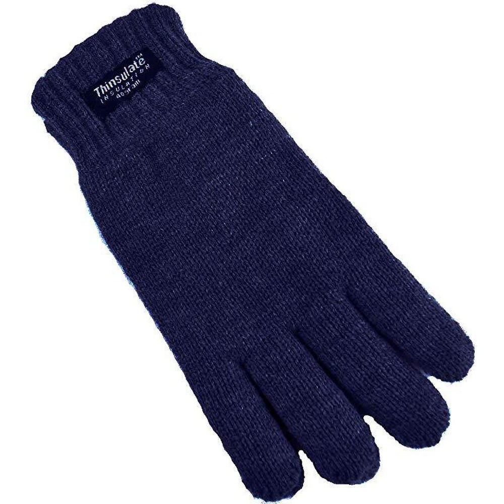 Guanti Effetto Termico Bambino Result Blu Navy 3/5