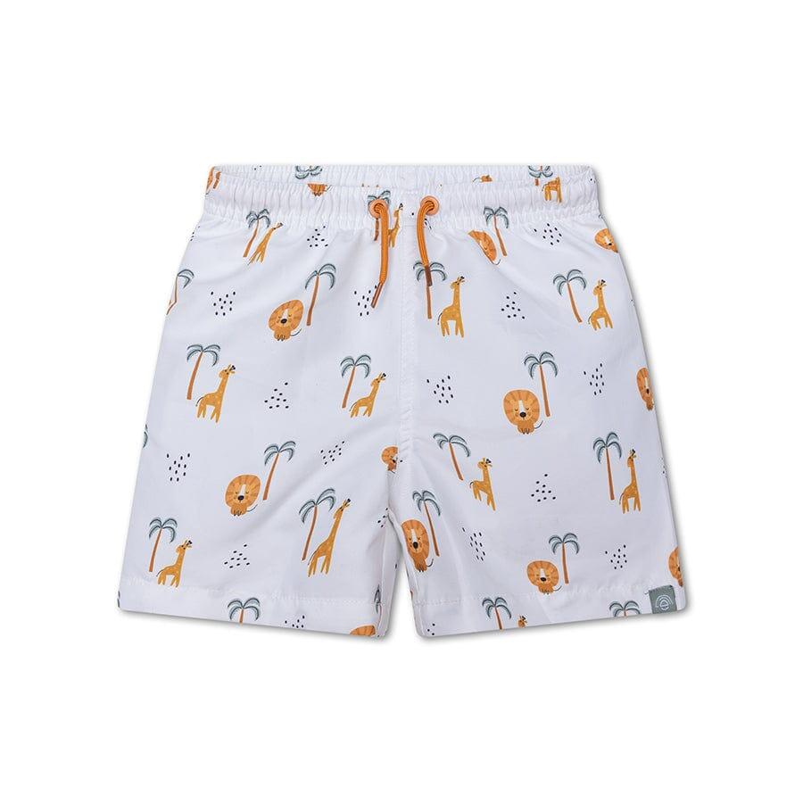 SWIM ESSENTIALS Swim Essentials Boys' Jungle UPF50+ Boxer Swim Shorts