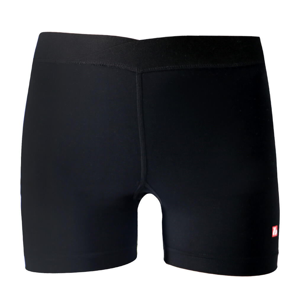 AS-002 Pantalón Corto de Running y Fitness Negro 3/4