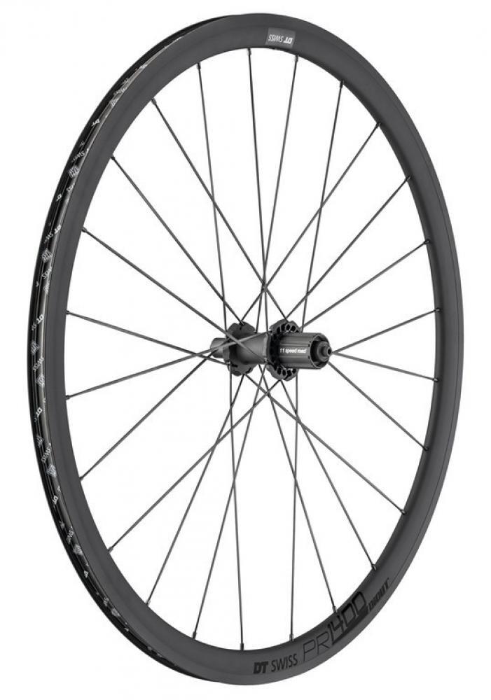 DT SWISS Roue (arrière) PR 1400 Dicut 32 Oxic 28/18 Alu, graphite, 130/5... 2/2