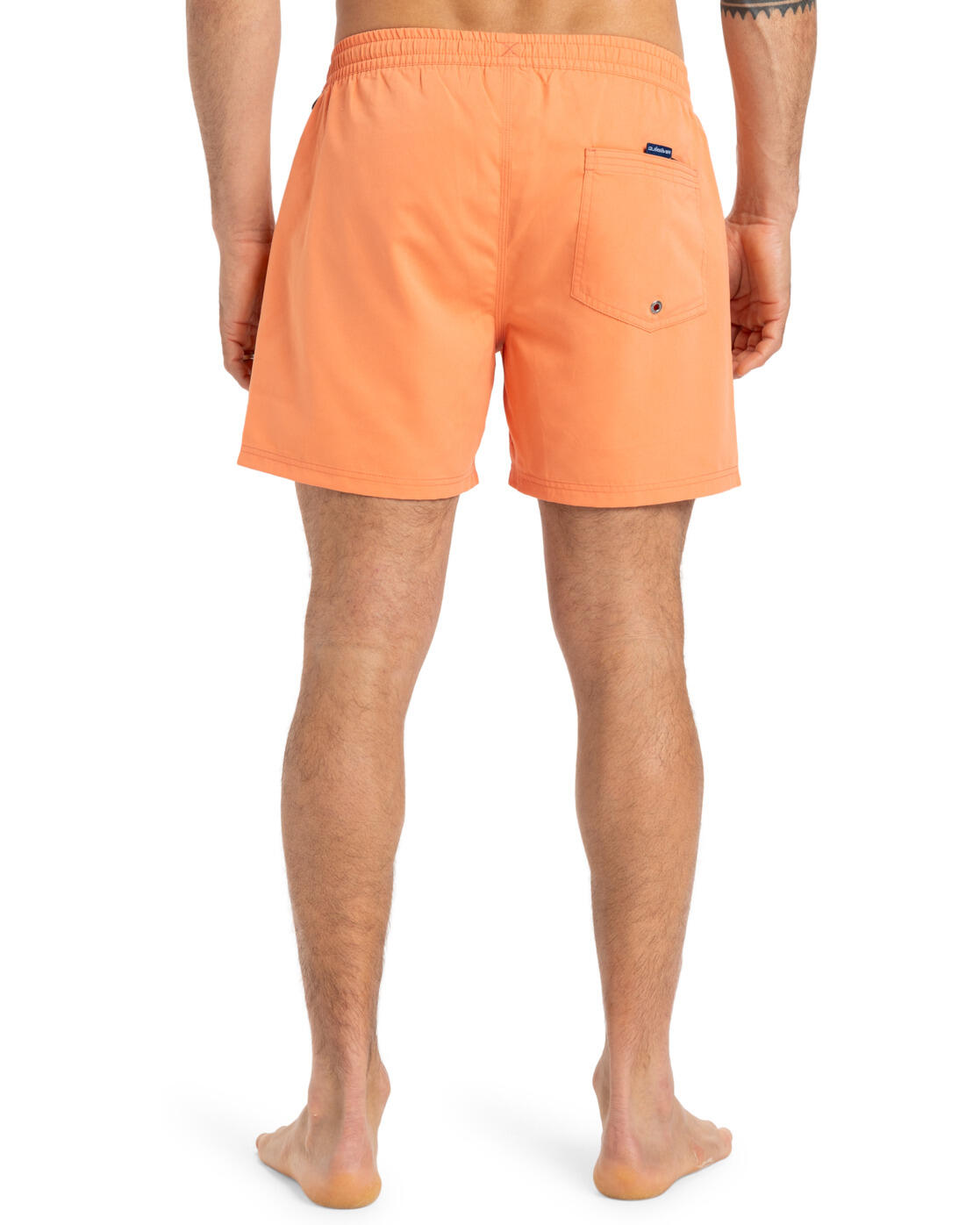 Short de bain EVERYDAY SOLID VOLLEY 15" Orange Homme 2/5