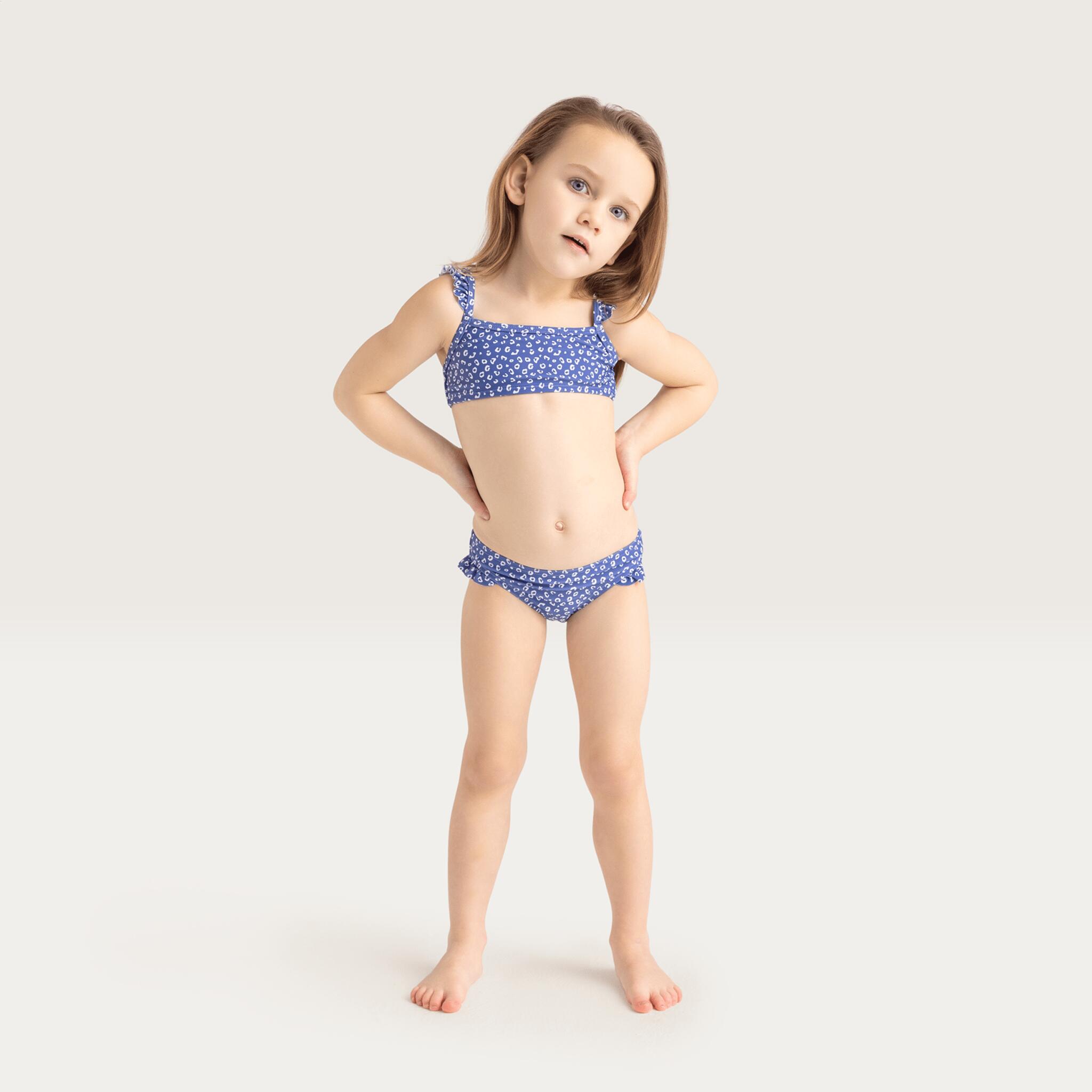 Bikini - Bleu - Leopard - 98/104 4/5