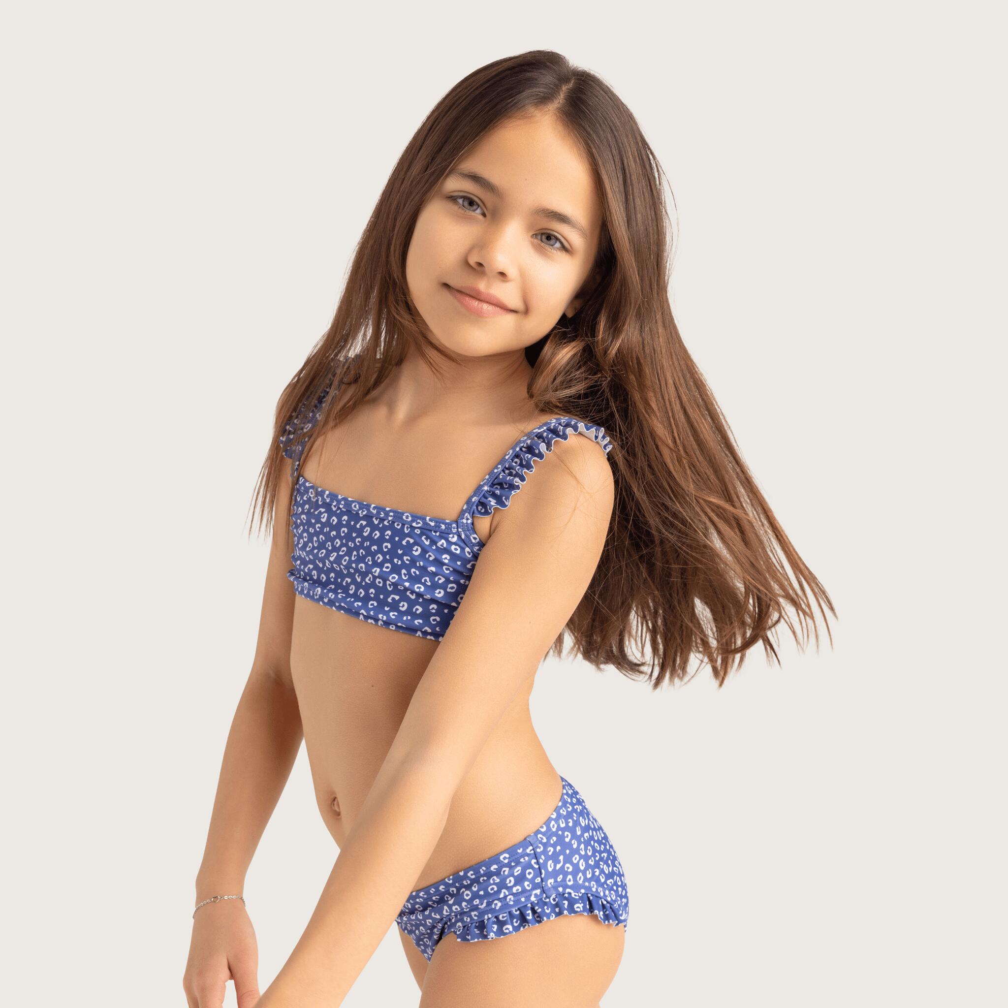 Bikini - Bleu - Leopard - 98/104 2/5