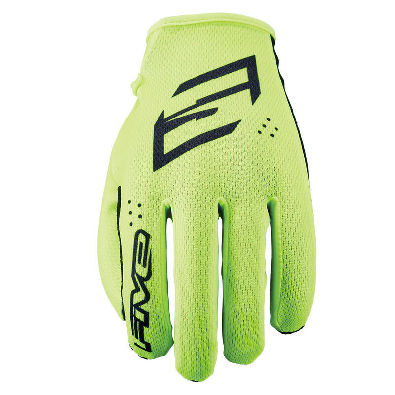 Gants XR-RIDE KIDS - FLUO YELLOW (jaune fluo) - M/04