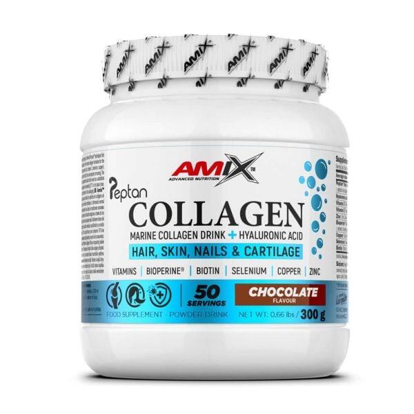 Amix - Collagen Marine Peptan - 300g Chocolat De Amix Nutrition - Collagène - Taille Unique - Decathlon