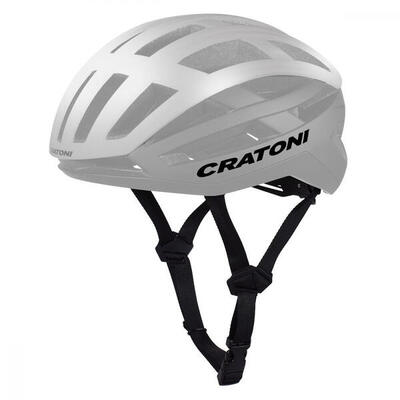 Cratoni Fahrradhelm C-AirLite silver-grey matt Größe L-XL (58-61 cm)