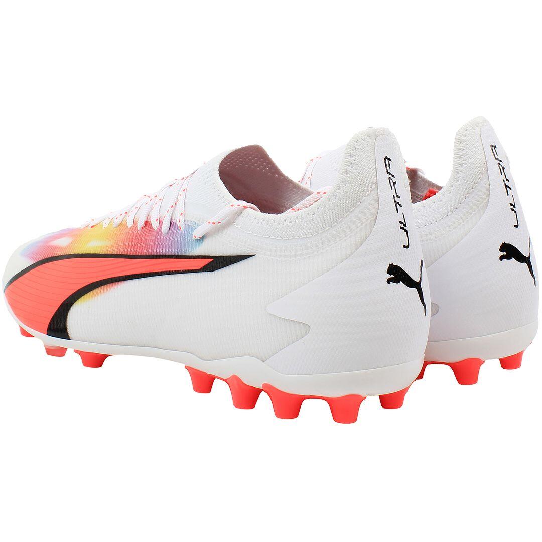 Puma Ultra Ultimate MG Herren Fußballschuhe Weiß 4/5