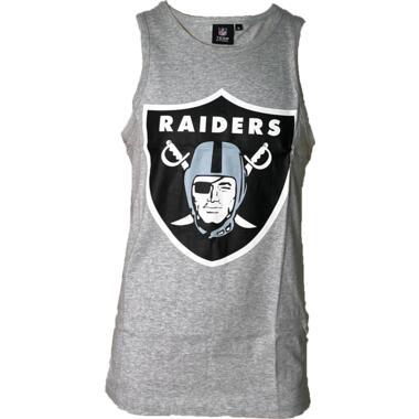Majestic waisey singlet grijs l las vegas raiders