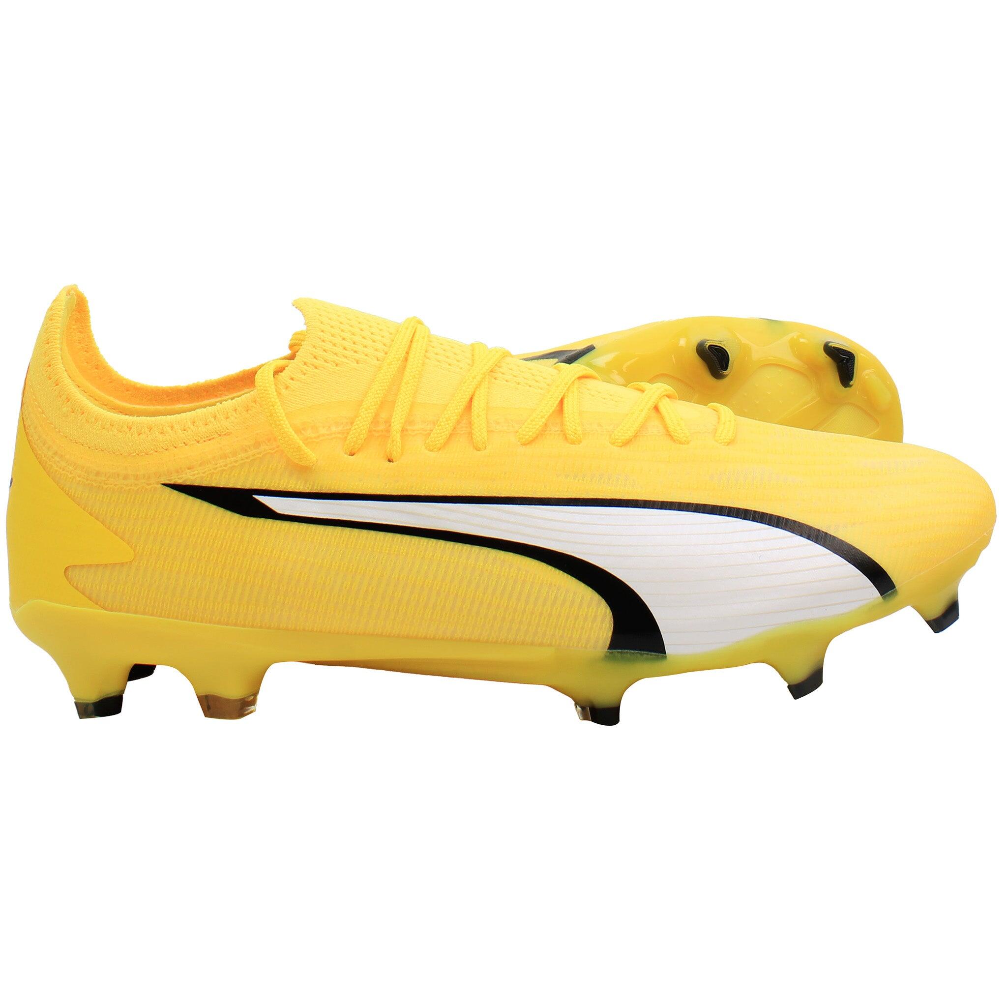 Botas de Futebol Femininas Puma Ultra Ultimate FG/AG Amarelas 4/5