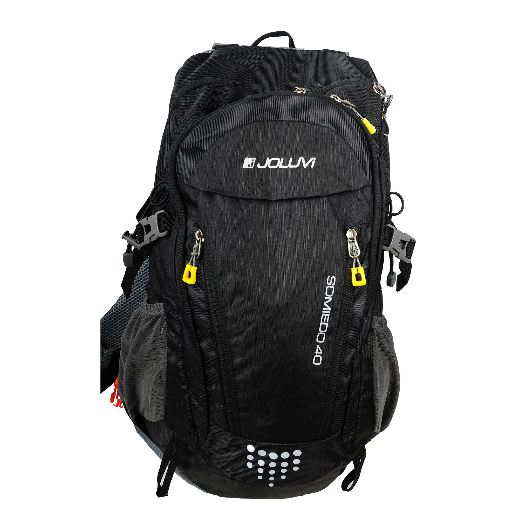 JOLUVI Trekkingrucksack Somiedo Wandern/Outdoor/Trekking Unisex Black Wasserdicht Ohne