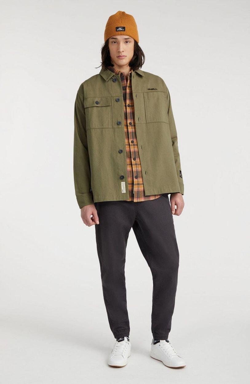O'NEILL O'neill Hemden O'NEILL TRVLR SERIES OVERSHIRT HEREN Deep lichen green 5/5