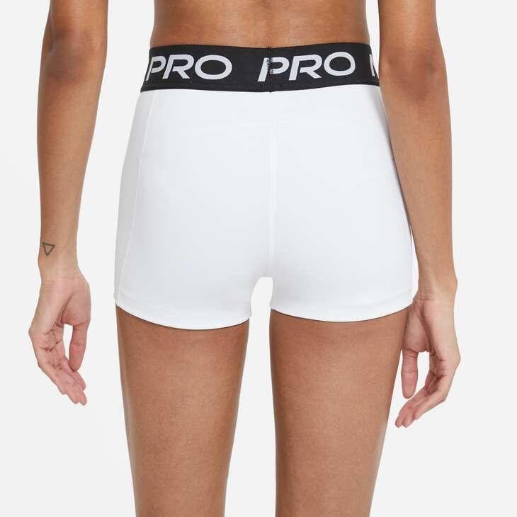 Short Femmes Nike Pro Short blanc 2/4