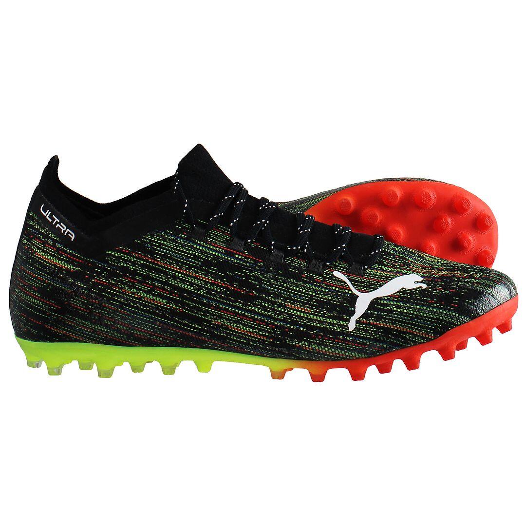Puma Ultra 1.2 MG Black Mens Football Boots 3/5