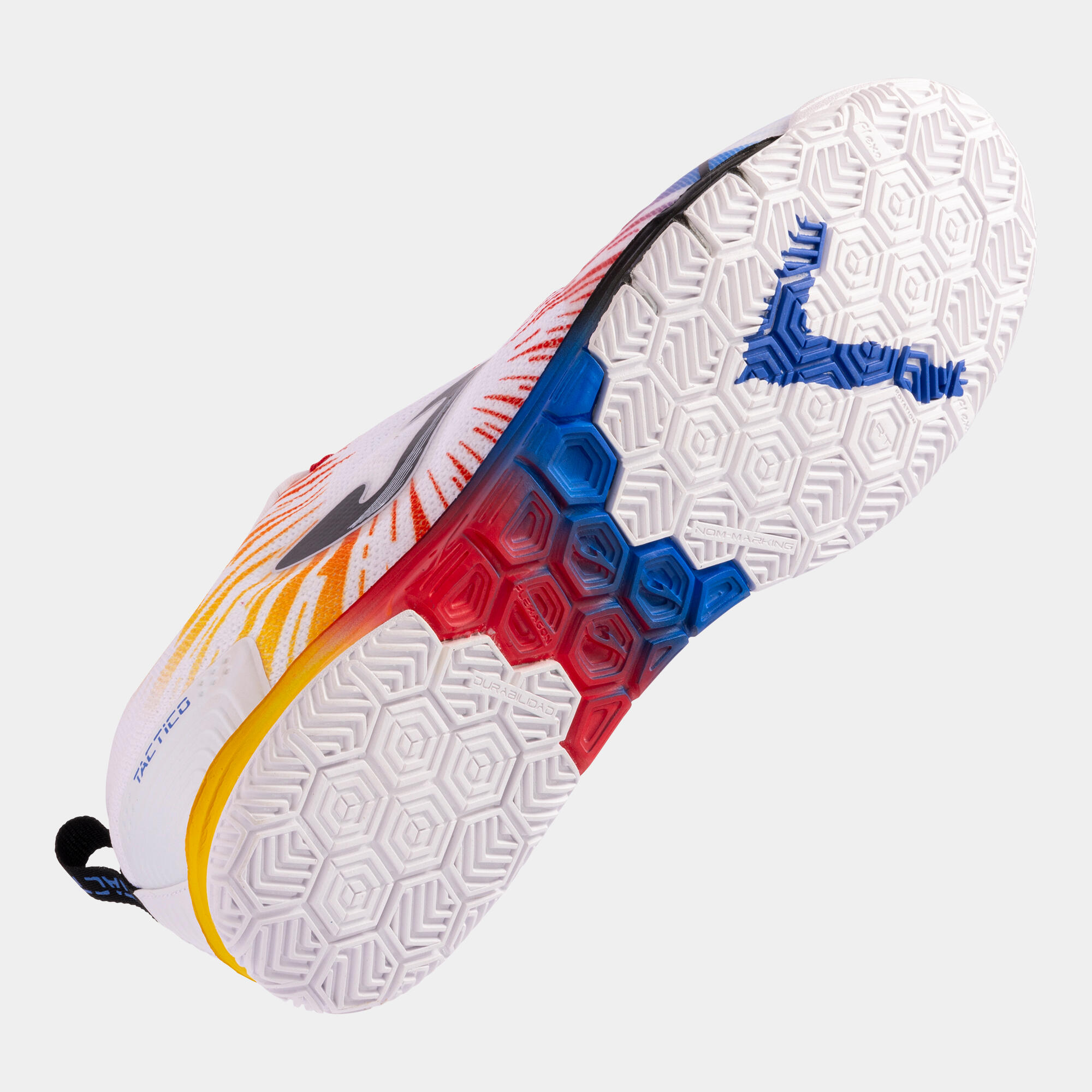 Chaussures Futsal Adulte Joma Tactico 24 IN Blanc 5/5