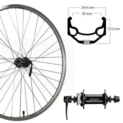 Unbranded voorwiel 26" zac19