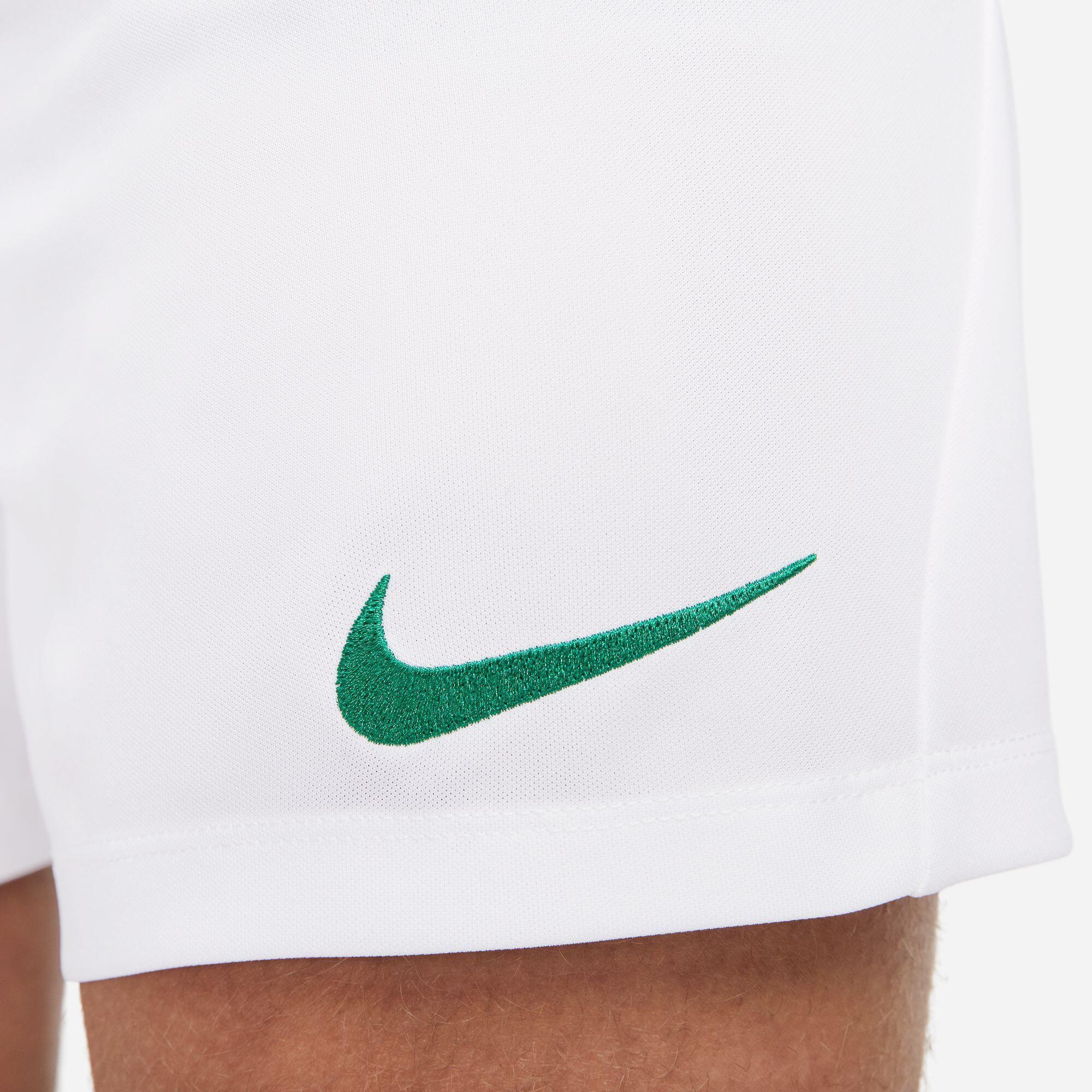 PANTALONCINO da calcio uomo nike bianco/verde 3/4